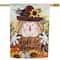 40" x 28" Scarecrow Fall Harvest Outdoor House Flag